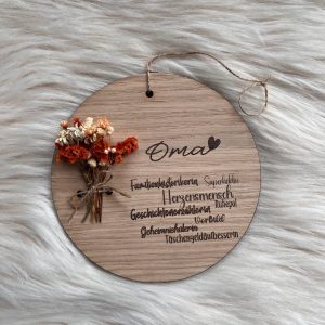 Aufhänger Synonyme: Mama, Papa, Oma, Opa